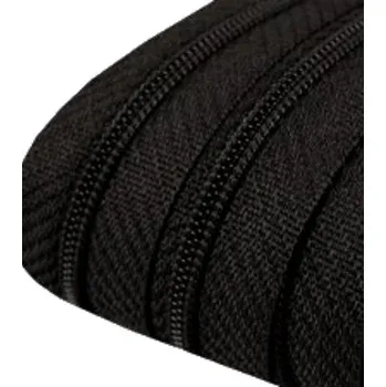 Zip Zip spirálový 3 mm metráž černý | RTex