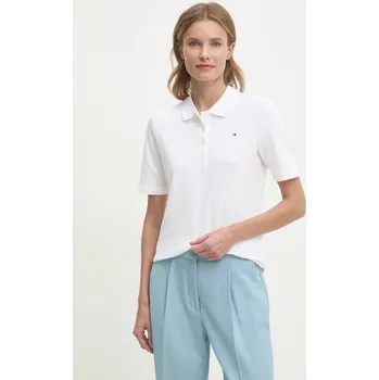 Polo tričko Tommy Hilfiger WW0WW43224 béžová 01X, vel. XL