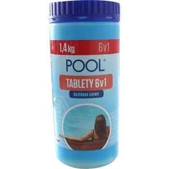 Bazénová chemie POOL-KOMBI tablety 6v1 1,4kg