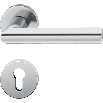 Dveřní kování FSB objektové dveřní kování 72 1076, klika-klika, AGL rozeta PZ, nerez mat