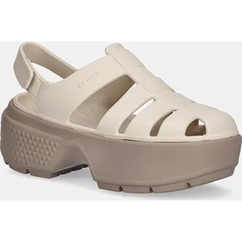 Dámská obuv Sandály Crocs Stomp Fisherman Sandal 209938.0LL béžová 12X, EUR 41/42