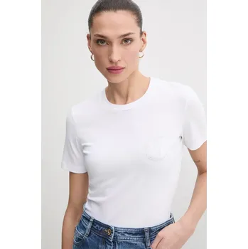 Pánské tričko Tričko Just Cavalli bílá barva, 78PAHE11 CJ112 78PAHE11.CJ112 00X, vel. XS