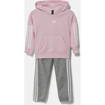 Dětská tepláková souprava adidas růžová barva, JF3689 30X, vel. 98