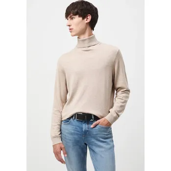 Pánský svetr Svetr Medicine pánský, béžová barva, s golfem RW24.SWM051 08M, vel. L