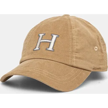 Čepice Bavlněná baseballová čepice Hackett London HM042620 béžová 80X, vel. ONE SIZE