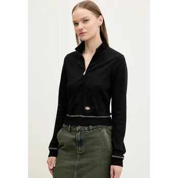 Dámská mikina Mikina Dickies dámská, černá barva, hladká, DK0A4Z71BLK1 99X, vel. M