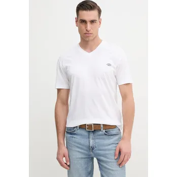 Pánské tričko Tričko Liu Jo bílá barva, s potiskem, QA5176 J4805 QA5176.J4805 00X, vel. XXL