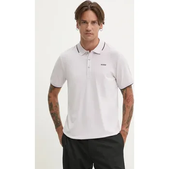 Pánské oblečení Polo tričko HUGO Dinoso222 50467344 růžová 03A, vel. M