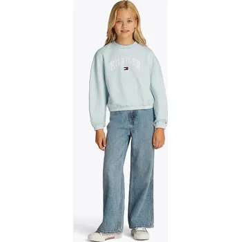 Chlapecká mikina Dětská mikina Tommy Hilfiger modrá barva, s potiskem, KG0KG08559 KG0KG08559.116.122.PPYA 05X, vel. 116