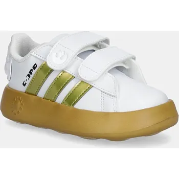 Dětská móda Dětské sneakers boty adidas DROIDS Grand Court IH1138 bílá 00X, EUR 23.5