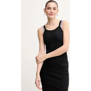 Top Dkny černá barva, DJ5R0533 99X, vel. L