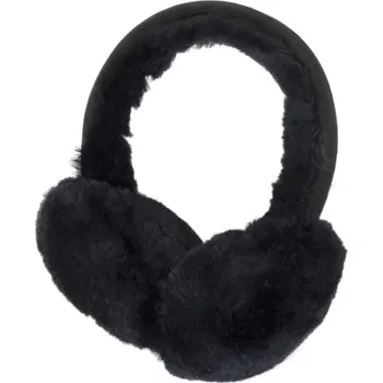 Klapky na uši Fiebig - Headwear since 1903 Kožešinové černé klapky na uší - Fiebig Velikost: Unisize (S-XL)