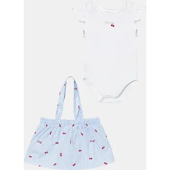 Kojenecká souprava Kojenecká sada Guess bílá barva, S5GG03 K6YW4 S5GG03.K6YW4.PPYA 00X, vel. 68-76