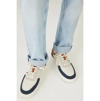 Pánské tenisky Kožené sneakers boty Medicine RS25.OBM302 béžová 01A, EUR 43