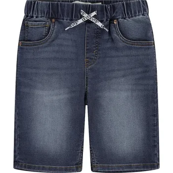 Chlapecké kraťasy Dětské riflové kraťasy Levi's tmavomodrá barva 8ED613 59X, vel. 110