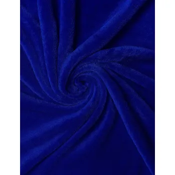 Prostěradlo 2P SERVIS Mikroplyšové prostěradlo 180x200x30cm 180x200x30 cm modrá mikroplyš 100% polyester