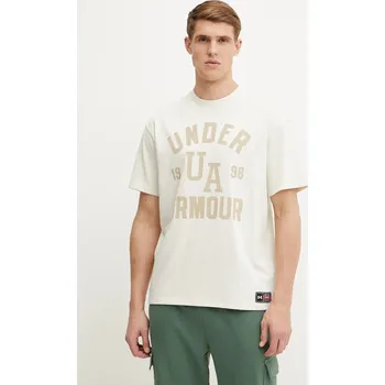 Pánské tričko Tričko Under Armour 1390179 béžová 01X, vel. XL
