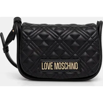 Kabelka Kabelka Love Moschino černá barva, JC4139PP1 99X, vel. ONE SIZE