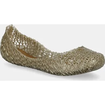 Dámská obuv Dětské balerínky Melissa CAMPANA PAPEL zlatá barva, M.32996 10Y, EUR 32