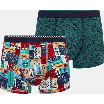 Boxerky Boxerky Medicine RS25.BIM504 vícebarevná MLA, vel. XXL