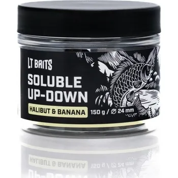 Boilies Boilies LT Baits Soluble Up-Down Halibut & Banana 150g 20mm