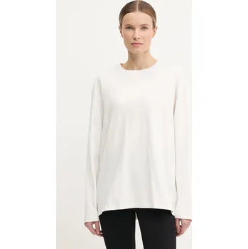 Pánské tričko Bavlněné tričko s dlouhým rukávem adidas Originals Nelson JC8338 béžová 01X, vel. M