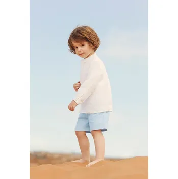 Chlapecké kraťasy Dětské lněné šortky Tartine et Chocolat modrá barva, CA26061 CA26061.80.94 50X, vel. 86