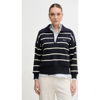 Dámský svetr Svetr Pepe Jeans PRISCILLA dámský, tmavomodrá barva, lehký, PL702272 59X, vel. M