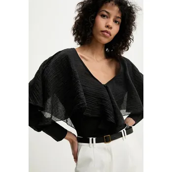 Košile Answear.LAB 24231YT.HWK černá 99X, vel. S