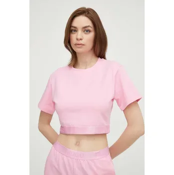 Pánské tričko Tričko HUGO 50520497 růžová 30X, vel. XS