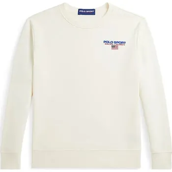 Chlapecká mikina Dětská mikina Polo Ralph Lauren béžová barva, hladká, 323962116003 01X, vel. 136-138