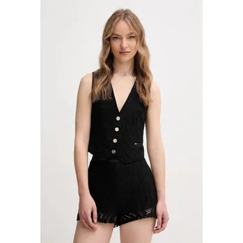 Dámská vesta Vesta Gaudi černá barva, jednořadá, 511FD35001 99X, vel. 36