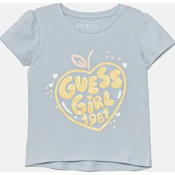 Chlapecké tričko Dětské tričko Guess K5GI01.K6YW4.PPYA modrá 05X, vel. 118-122