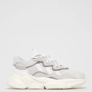 Chlapecká obuv Kožené boty adidas Originals EF6299 šedá 90X, EUR 30