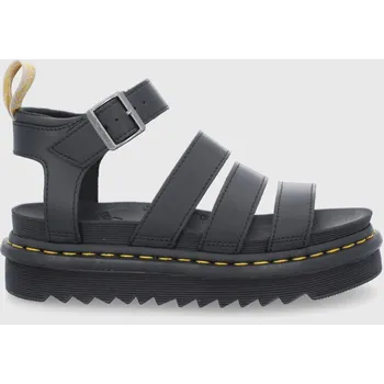 Dámské sandále Sandály Dr. Martens dámské, černá barva, na platformě, DM23806001.V.Blaire-Black 99X, EUR 40