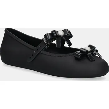 Dámské baleríny Baleríny Melissa SOFT BALLERINA BOW černá barva, M 35971 M.35971.BE619 99X, EUR 38