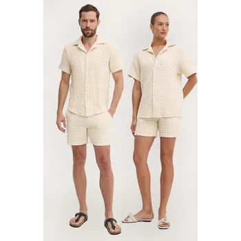 Dámské kraťasy Bavlněné šortky OAS 5009 béžová 01X, vel. XS