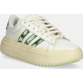 Pánská obuv Sneakers boty adidas Grand Court Platform JS2896 béžová 01X, EUR 41 1/3