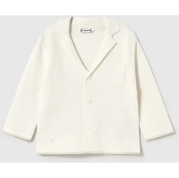 Dívčí oblečení Dětský bavlněný kardigan Mayoral 1469.3A.Baby.PPYA béžová 01X, vel. 104