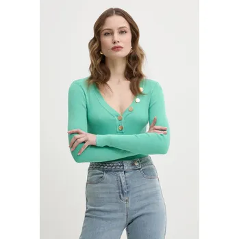 Dámský svetr Svetr Morgan dámský, tyrkysová barva 201.MBANBI.N 65X, vel. M