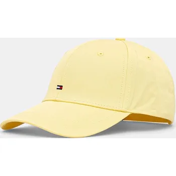 Čepice Bavlněná baseballová čepice Tommy Hilfiger AM0AM13531 žlutá 10X, vel. ONE SIZE
