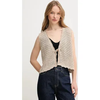 Dámská vesta Vesta Hoss Intropia 6389002 béžová 80X, vel. L