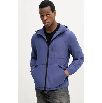 Pánská softshellová bunda Bunda United Colors of Benetton tmavomodrá barva, přechodná, 25R1UN069 04A, vel. M