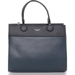 Módní velká dámská koženková kabelka Sisto zelená