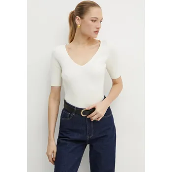 Pánský svetr Svetr Boss Orange 50534829 béžová 01X, vel. M