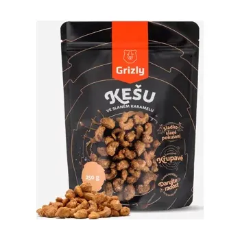 Sušená potravina Kešu ve slaném karamelu 250 g