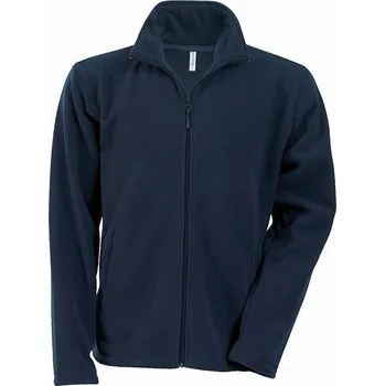 Pánská mikina Mikina fleecová na zip Z00692 - modrá navy Barva: Navy blue, Velikost: 3XL