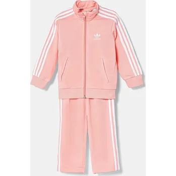 Dětská tepláková souprava adidas Originals JC6502 růžová 34X, vel. 68