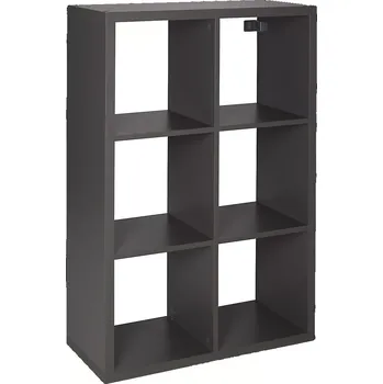 regál Regál Mixxit 6 B&Q 74 cm grafit
