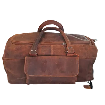 Cestovní taška Cestovní taška Green Wood 12797 - hnědá